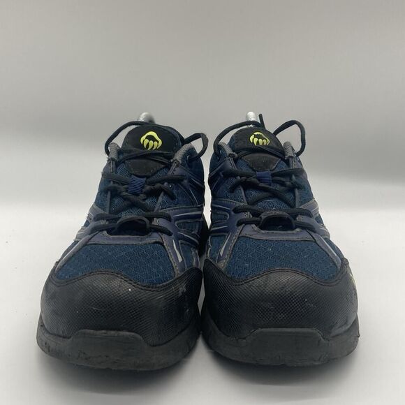 Mens Size 8M Wolverine Steel Toe Navy Work Shoes Sneakers W10749 - Picture 2 of 10
